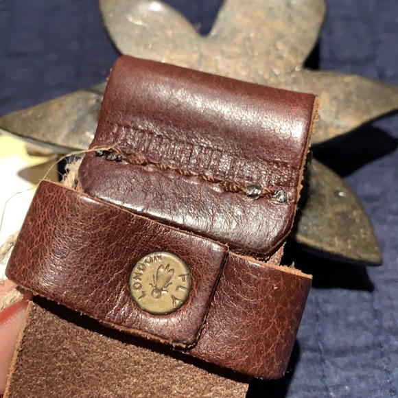 Fly London Brown Ping Leather Belt - Picture 5 of 6